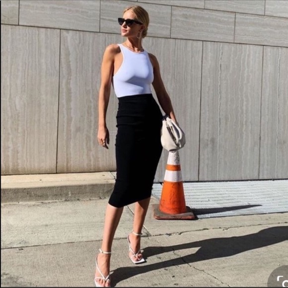 ZARA white halter neck bodysuit - Picture 12 of 14